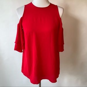 Michael Michael Kors red top size S
